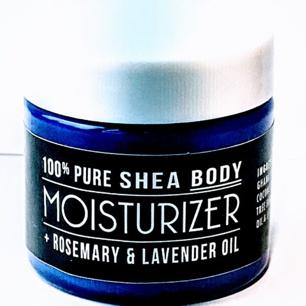 Shea moisturizer for all skin types. Love the skin you're in.
