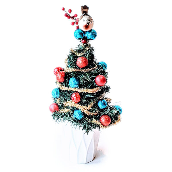 Christmas trees for home and office. Mini Christmas trees for small spaces.
