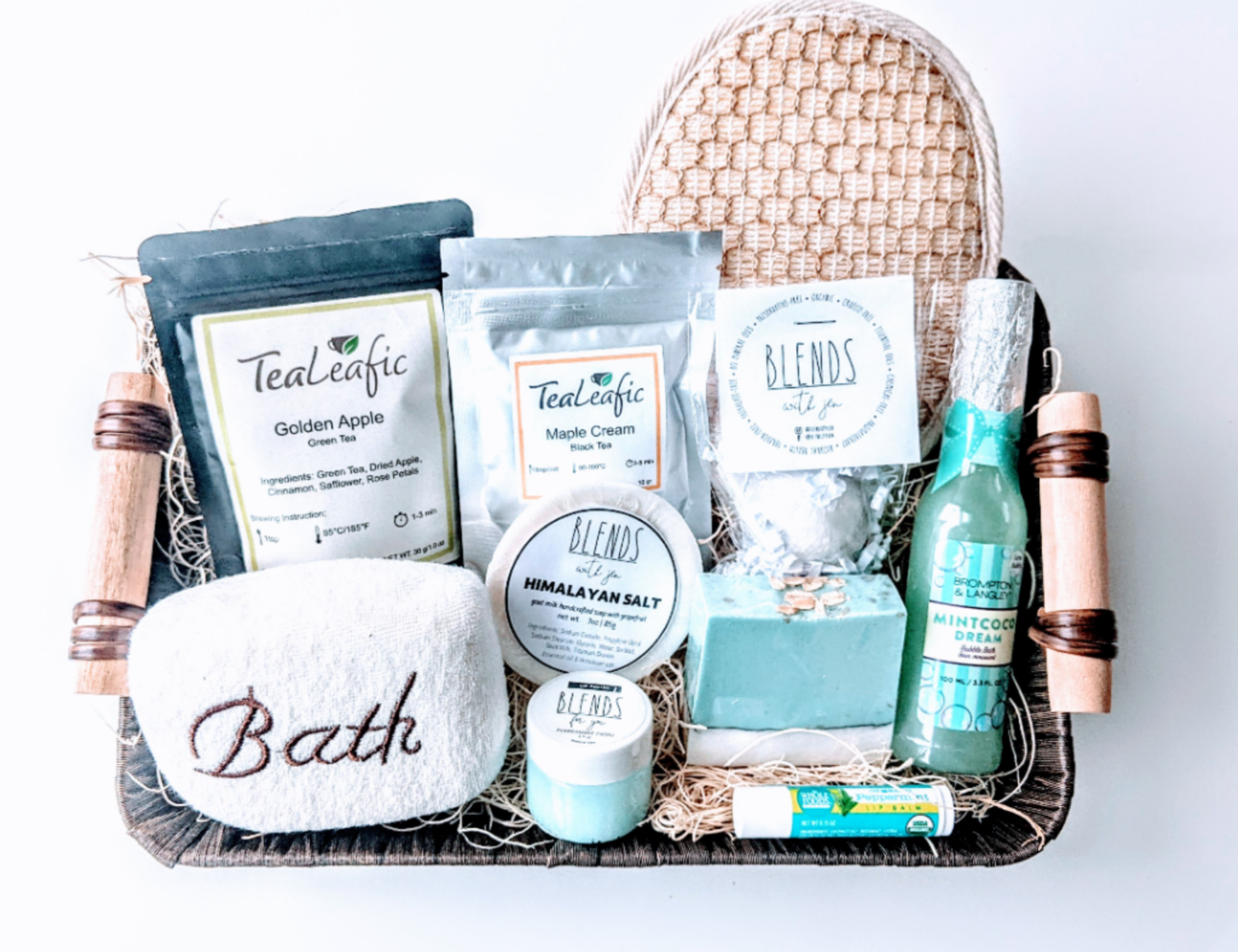 Serenity Gift Basket • Baskets ‘N’ Joy • Gift Box