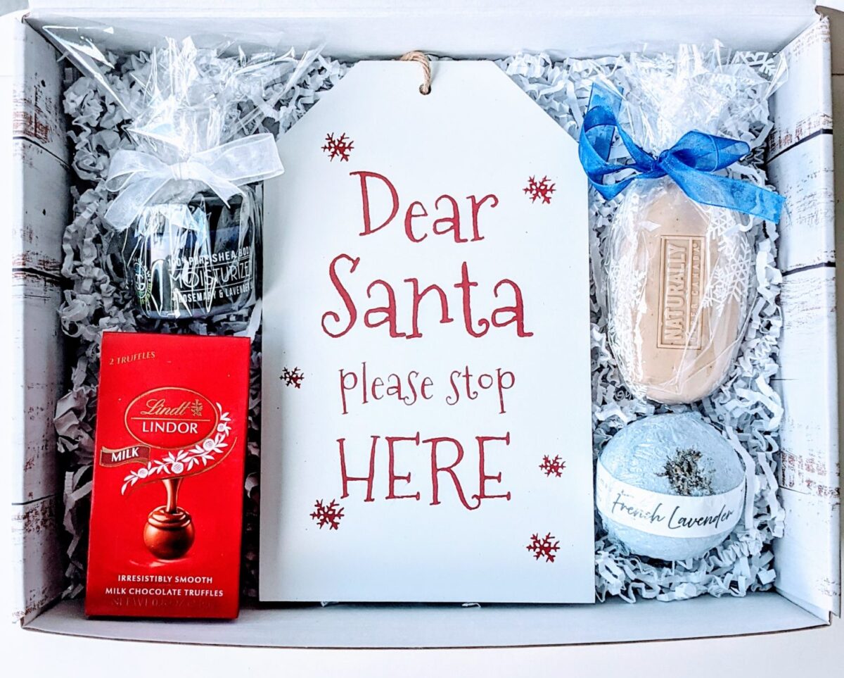 Christmas holiday Gift box for family and friends